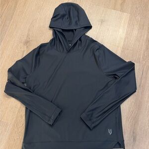 Iron Joc Men's Black Hooded Jacket